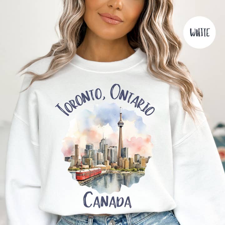 Toronto Ontario Canada Sweatshirt for wholesale by CindyL Boutique