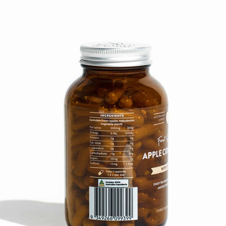 Forest Super Foods - Wholesale Oral supplement/vitamin - Australian Apple Cider Vinegar Capsules2