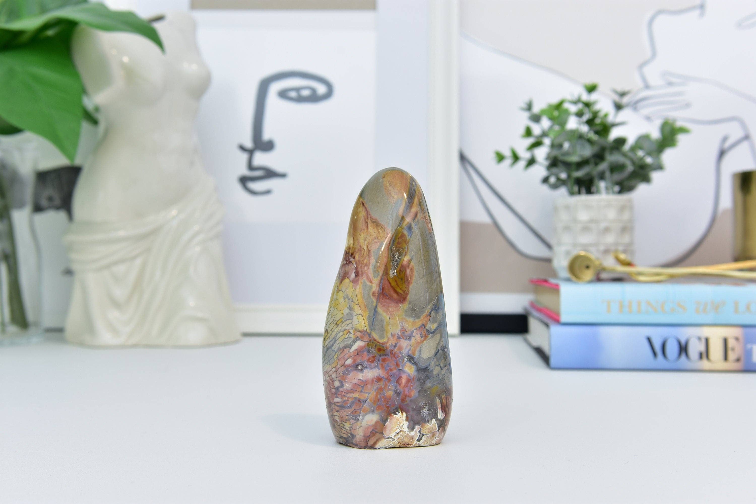 Yellow Tree Company - Wholesale Spiritual Stone/Crystal - Ibis Jasper Freeform | Madagascan Brecciated Jasper FreeForm6