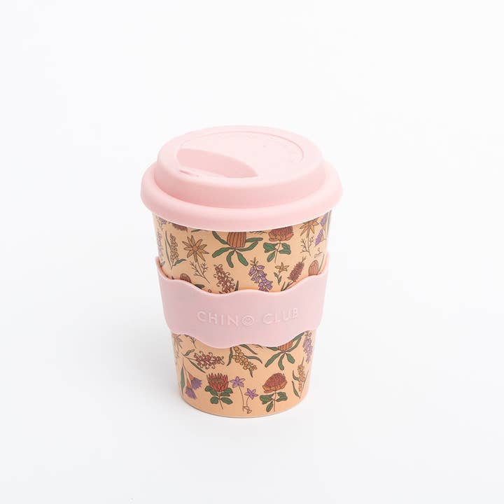 Chino Club - Wholesale Drinking glass/cup - Australian Wildflowers Adult Cup 12 oz