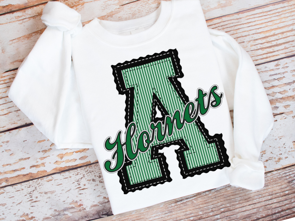 4Twenty4 Printed Apparel - Wholesale Sweatshirt - Women's - Prepster Varsity Mascot Tee or Sweatshirt4