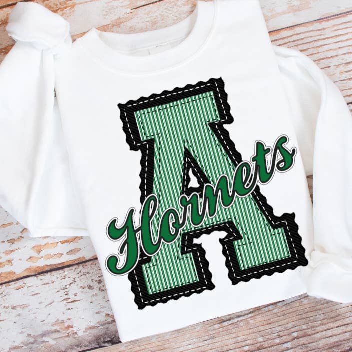 4Twenty4 Printed Apparel - Wholesale Sweatshirt - Women's - Prepster Varsity Mascot Tee or Sweatshirt4