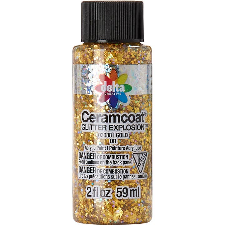 Plaid Crafts - Wholesale Acrylic Paint - Delta Ceramcoat ® Glitter Explosion™, 2 oz23