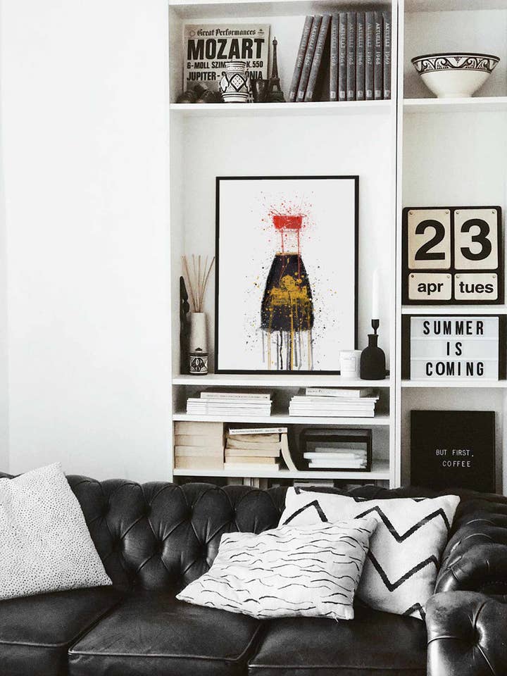 Impression murale Sauce de soja pour la vente par We Love Prints