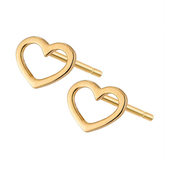 Love Gold Earrings for wholesale by Kohn Trading Co.