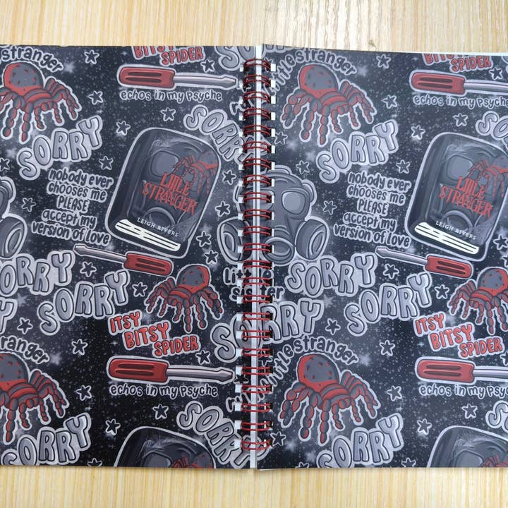 Little Stranger A5 Spiral Notebook for wholesale by Posh Paperie