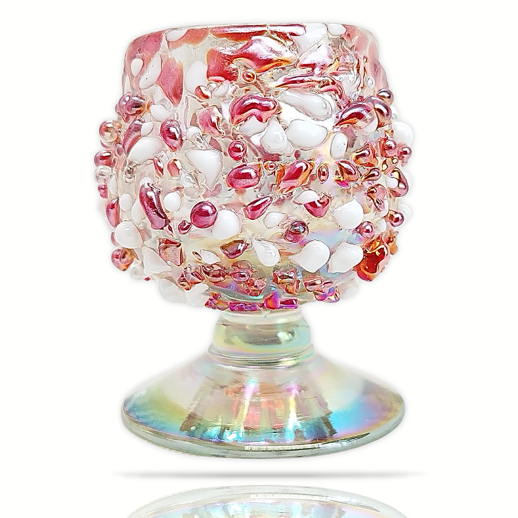 MEXTEQUIL - Wholesale Shot Glass - Hand Blown Shot Glasses Mini Copitas Set of 4- 2Oz -Christmas6