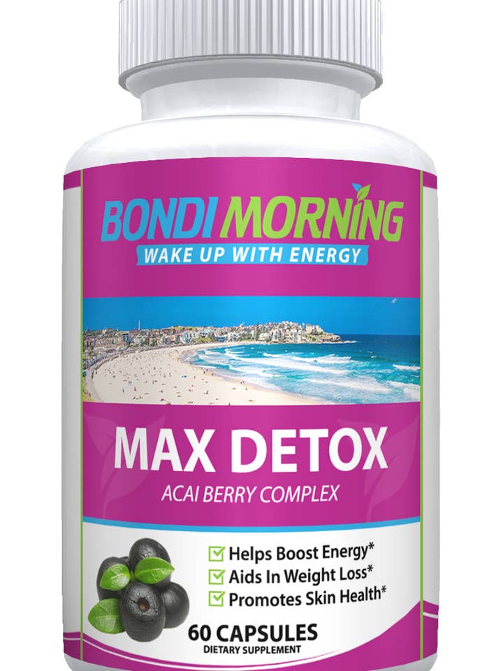 Max Detox, 60 Capsules for wholesale by Bondi Morning