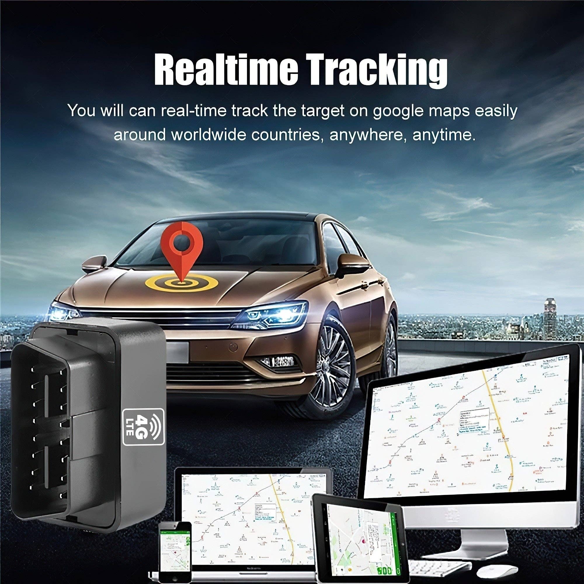 Hard Rock Health Stores - Wholesale Electronic Toy - Kids & Baby - Supermini SubCompact Vehicle Safety GPS Tracker1