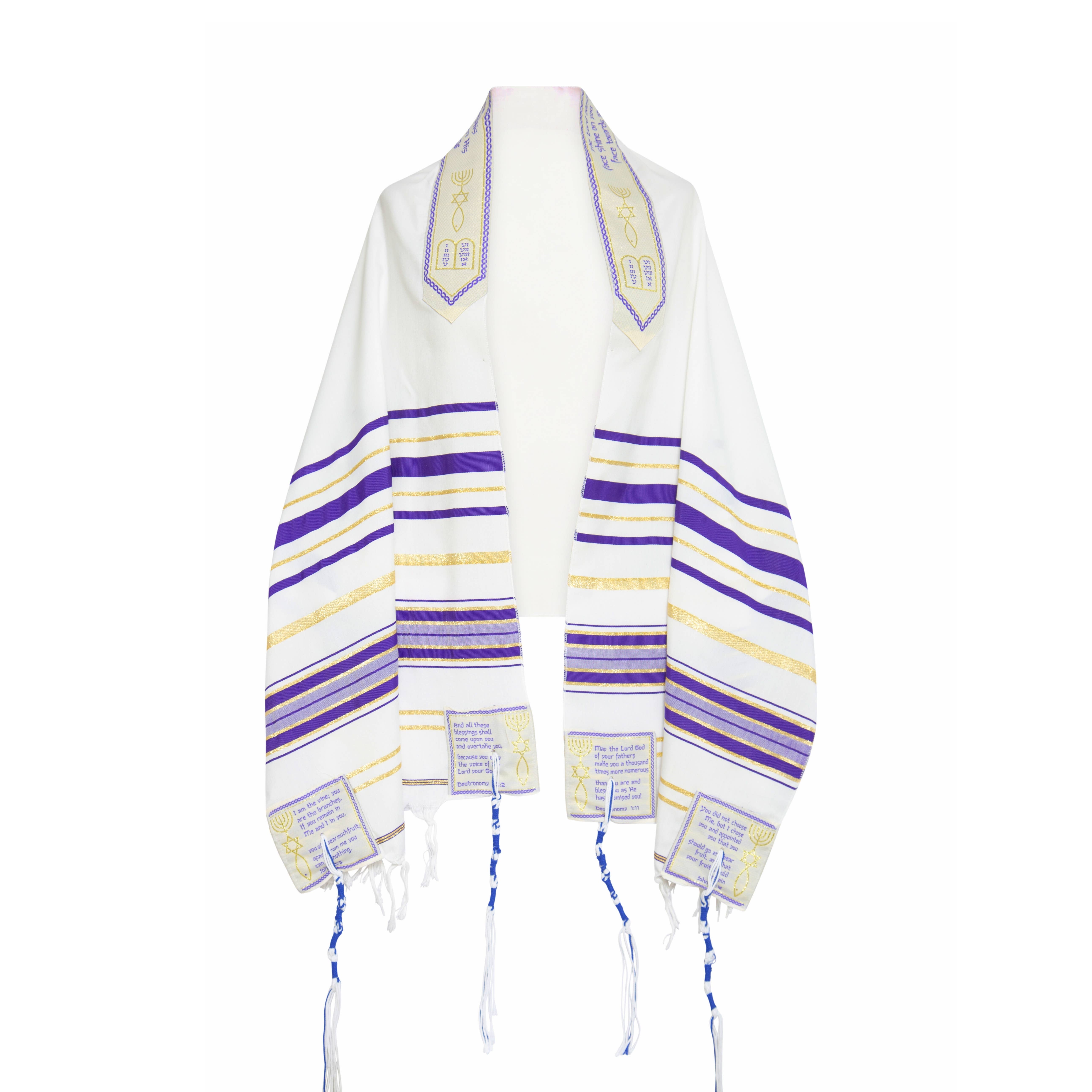 3 Arches USA - Wholesale Wrap - Women's - The Blessing Tallit-Prayer Shawl,Matching Bag & Brochure15