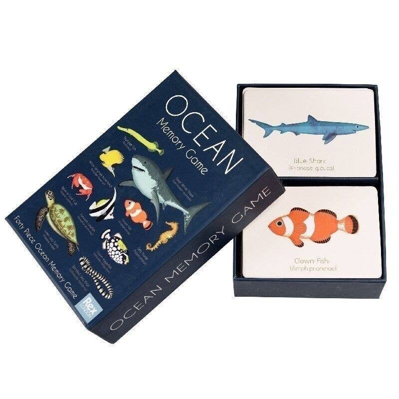 Rex B2B - UK – wholesale Card game – Ocean Memory Game (40 Pieces)1