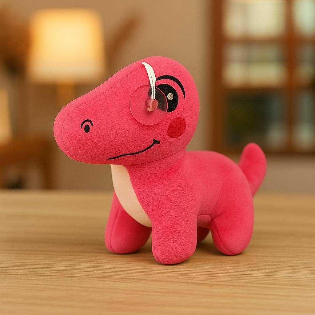 NHP International - Wholesale Stuffed/Plush Toy - Kids & Baby - Mix of various Musthaves neon colours plush dinos with sucti