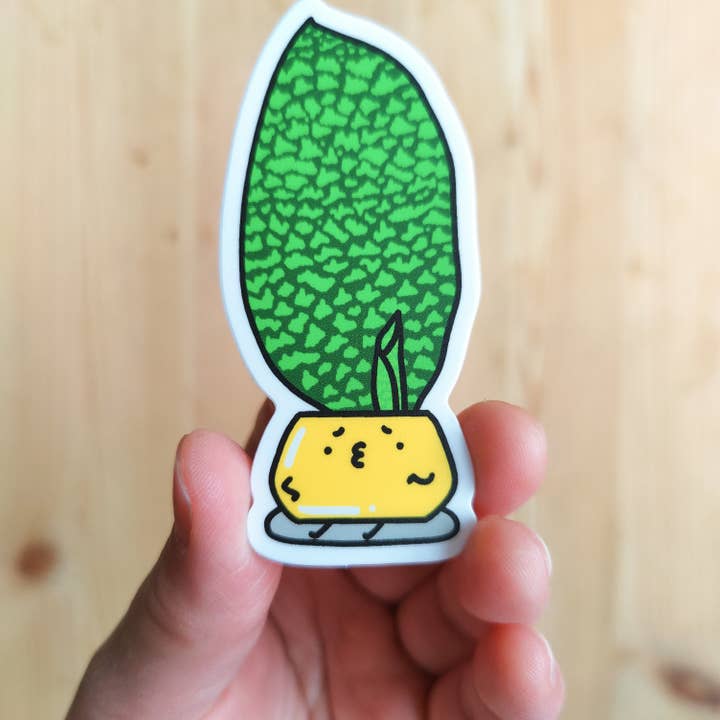 Dracaena Masoniana Plant Vinyl Sticker for wholesale by Home by Faith