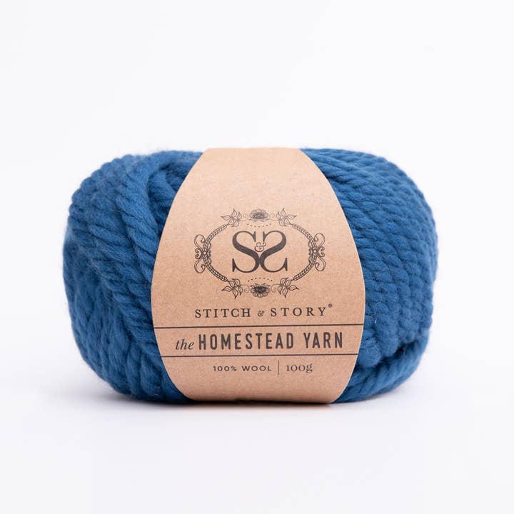 Stitch & Story – Engroshandel Garn – The Homestead Yarn - Tykt garn til begyndere og hurtige projekter1