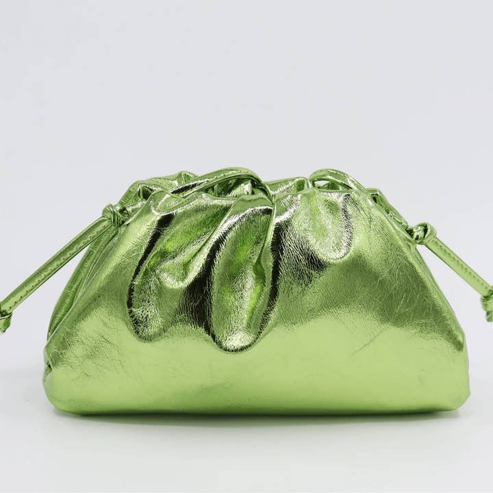 The Metallic Buenos Aires Pouch for wholesale by Sophie Cruz Atelier LLC