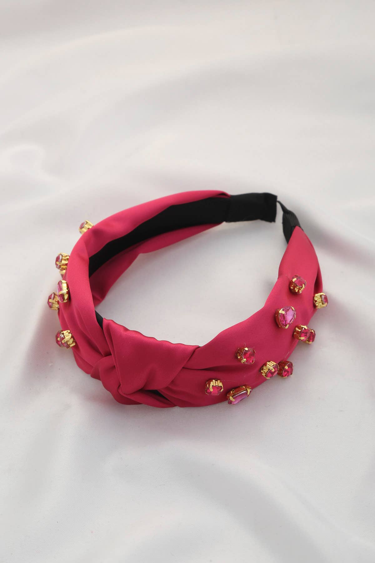 JOIA ACCESSORIES - Vendita all'ingrosso Fascia per capelli - Donna - CERCHIETTO CON NODO E STRASS, FH 46825