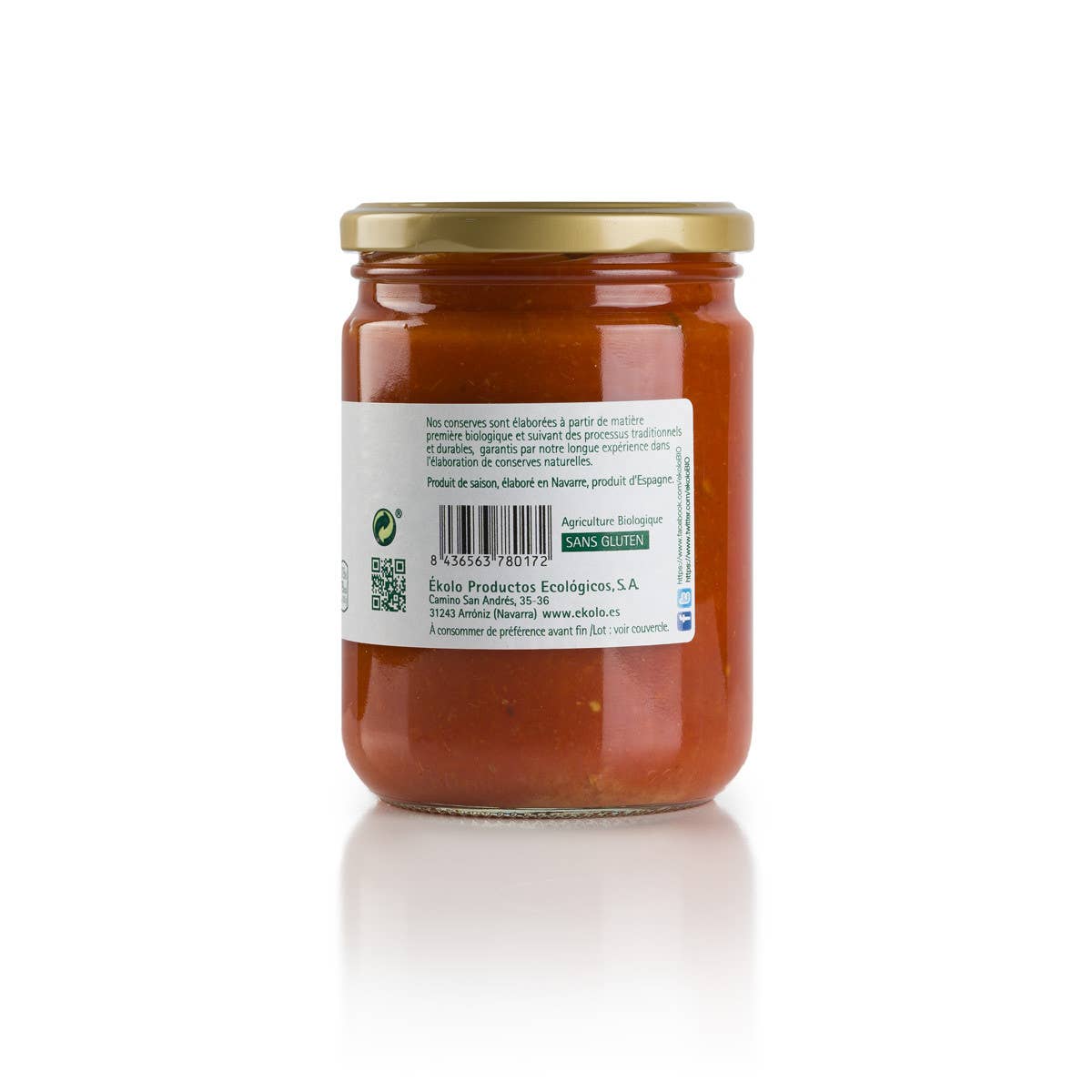 ekolo - Vendita all'ingrosso Salse - Ekolo Piperrada biologica, confezione da 6 x 400 g2