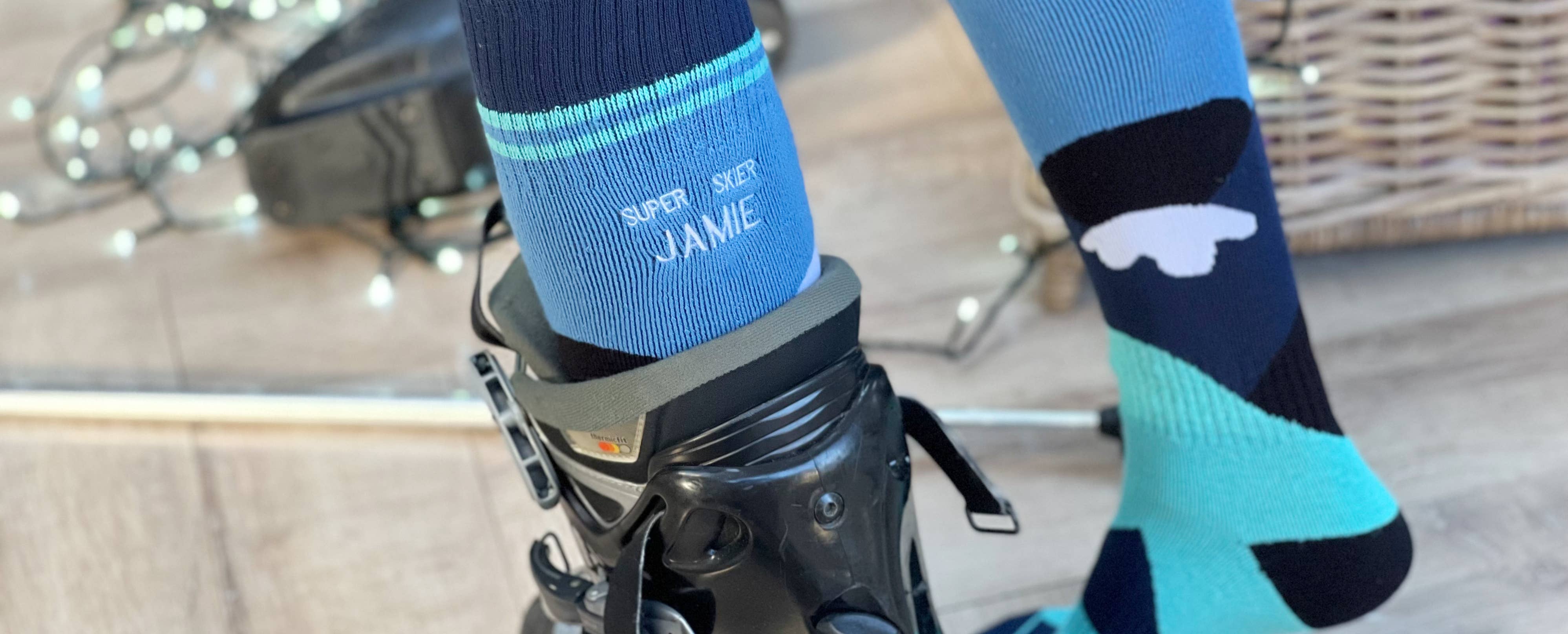 Solesmith - Wholesale Socks - Unisex - Mountain Patterned Technical Ski Socks2