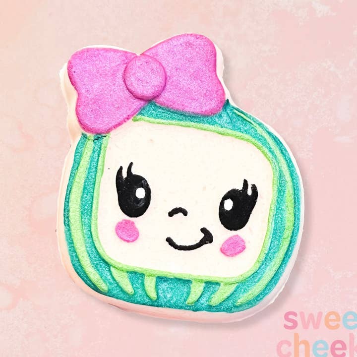 Coco Bath Bomb for wholesale by SweetCheeks Bath Treats