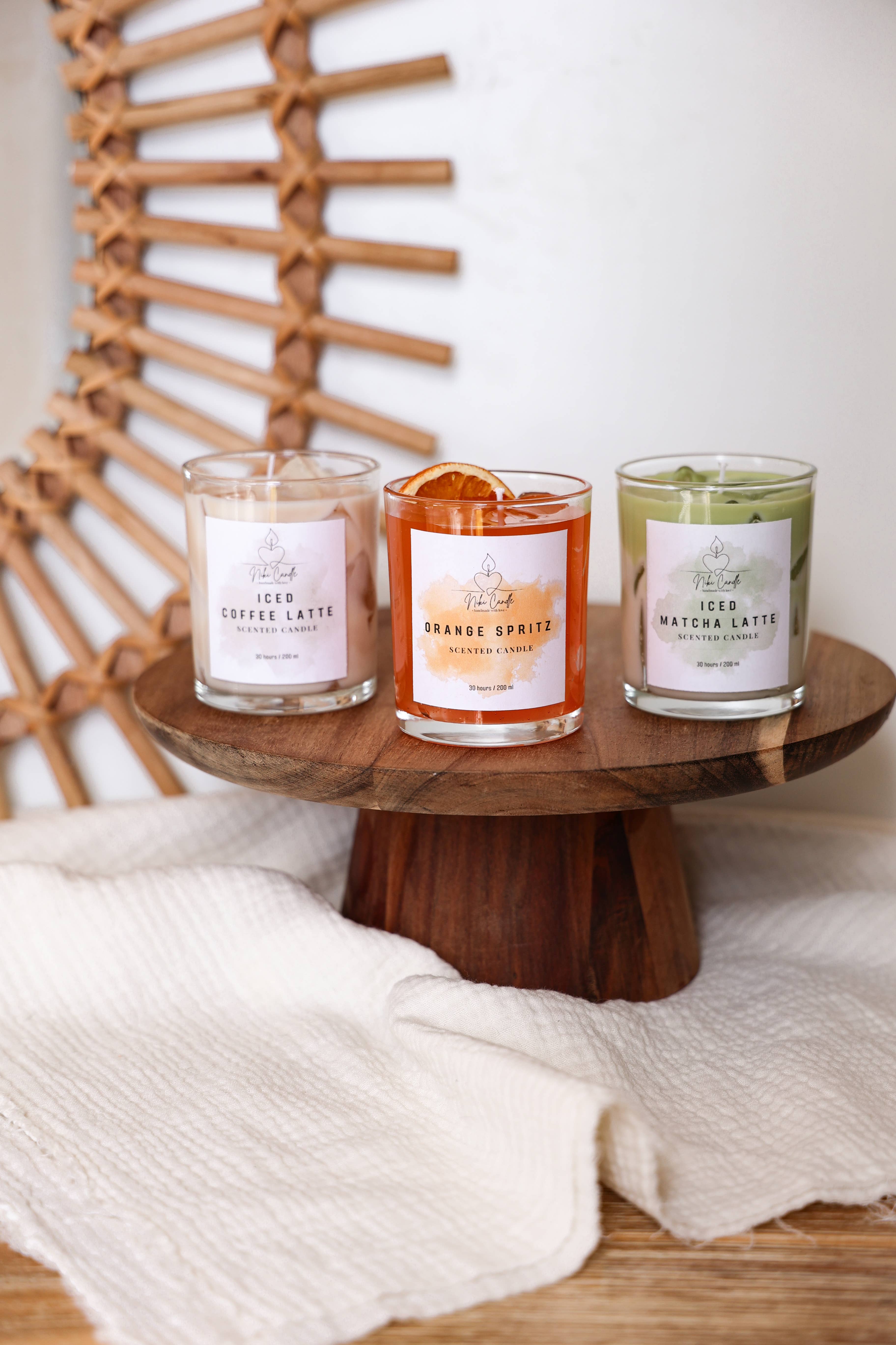 Niki Candle - Wholesale Jar/Filled Candle - Iced Coffee Latte3