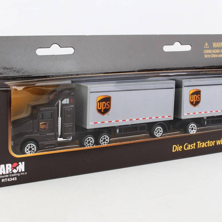 Tracteur tandem RT4345 UPS de Daron Toys pour la vente par Daron Worldwide Trading
