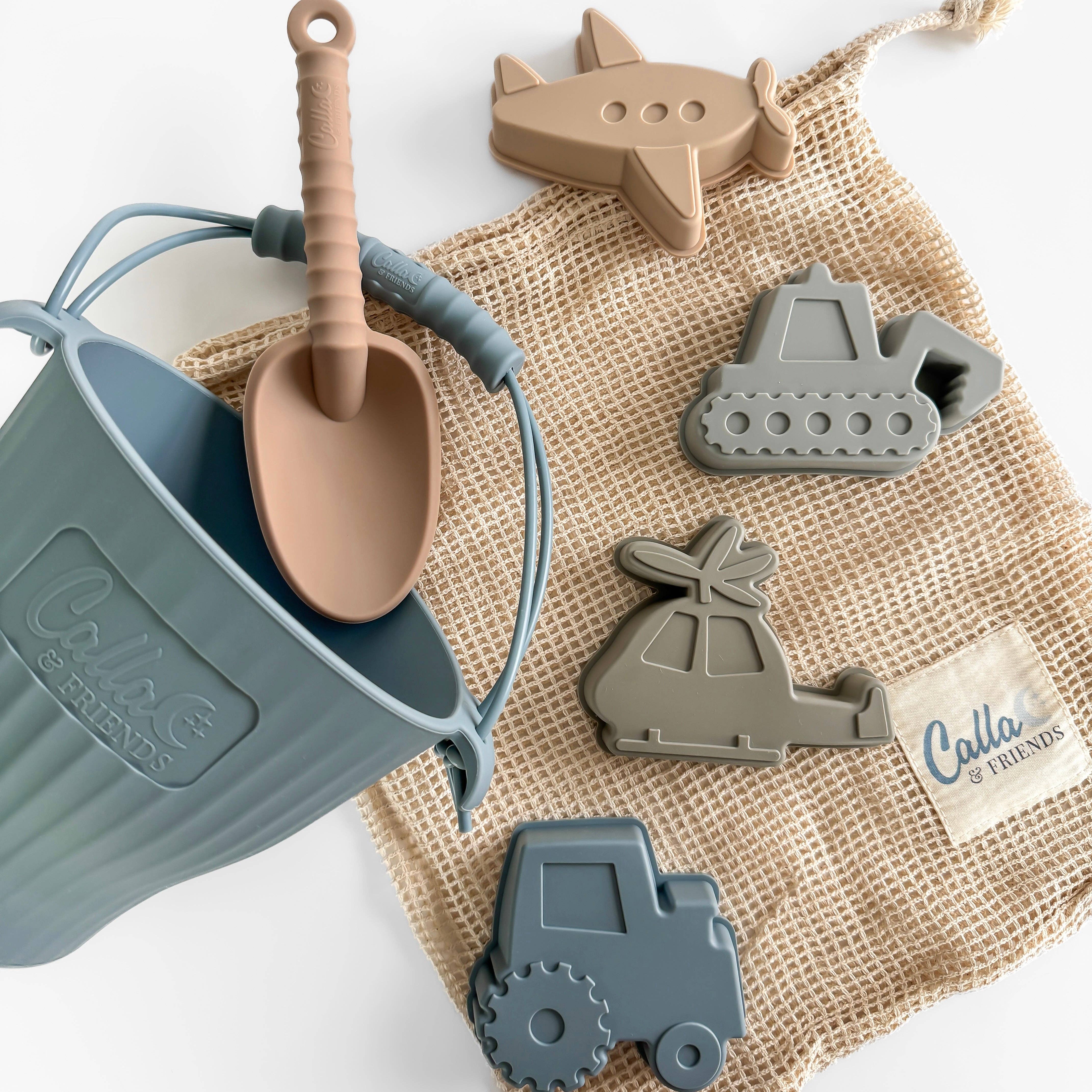 Calla & Friends – wholesale Beach/pool toy – Child & baby – Brayden Silicone Beach Toy Set4