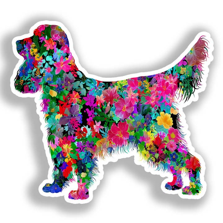 Autocolante de Cão Cocker Spaniel # A018794 por atacado de Yoonek Graphics