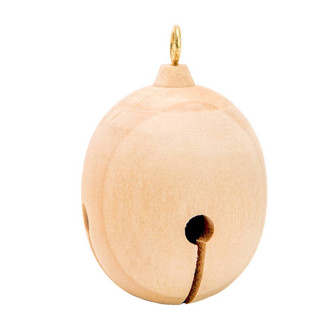 Woodpeckers Crafts - Wholesale Ornament - Wooden Jingle Bells7