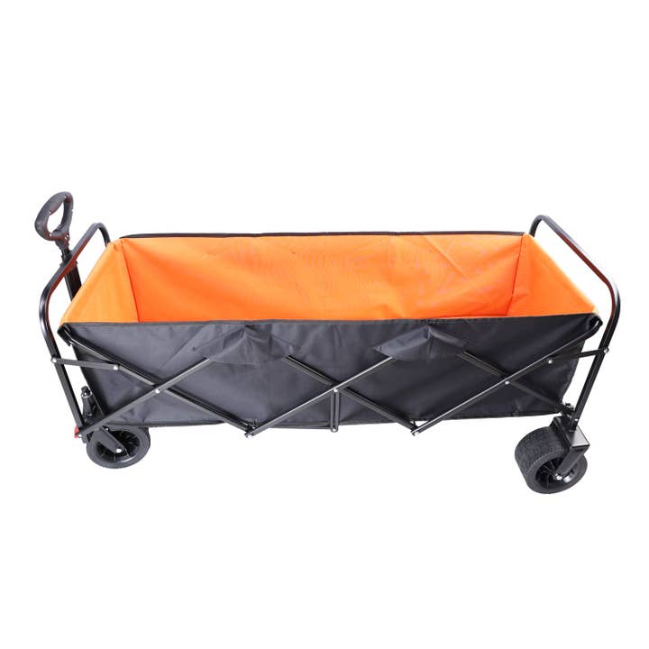 39F Inc. - Wholesale Shopping Cart - Folding Wagon Cart with Extra Capacity and Brake Wheels5