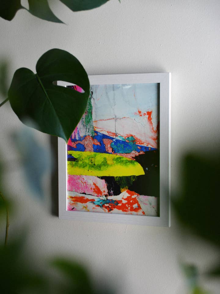 "Birdwing" Colorful Giclée Fine Art Print (multiple sizes) for wholesale by KT Lane Studio