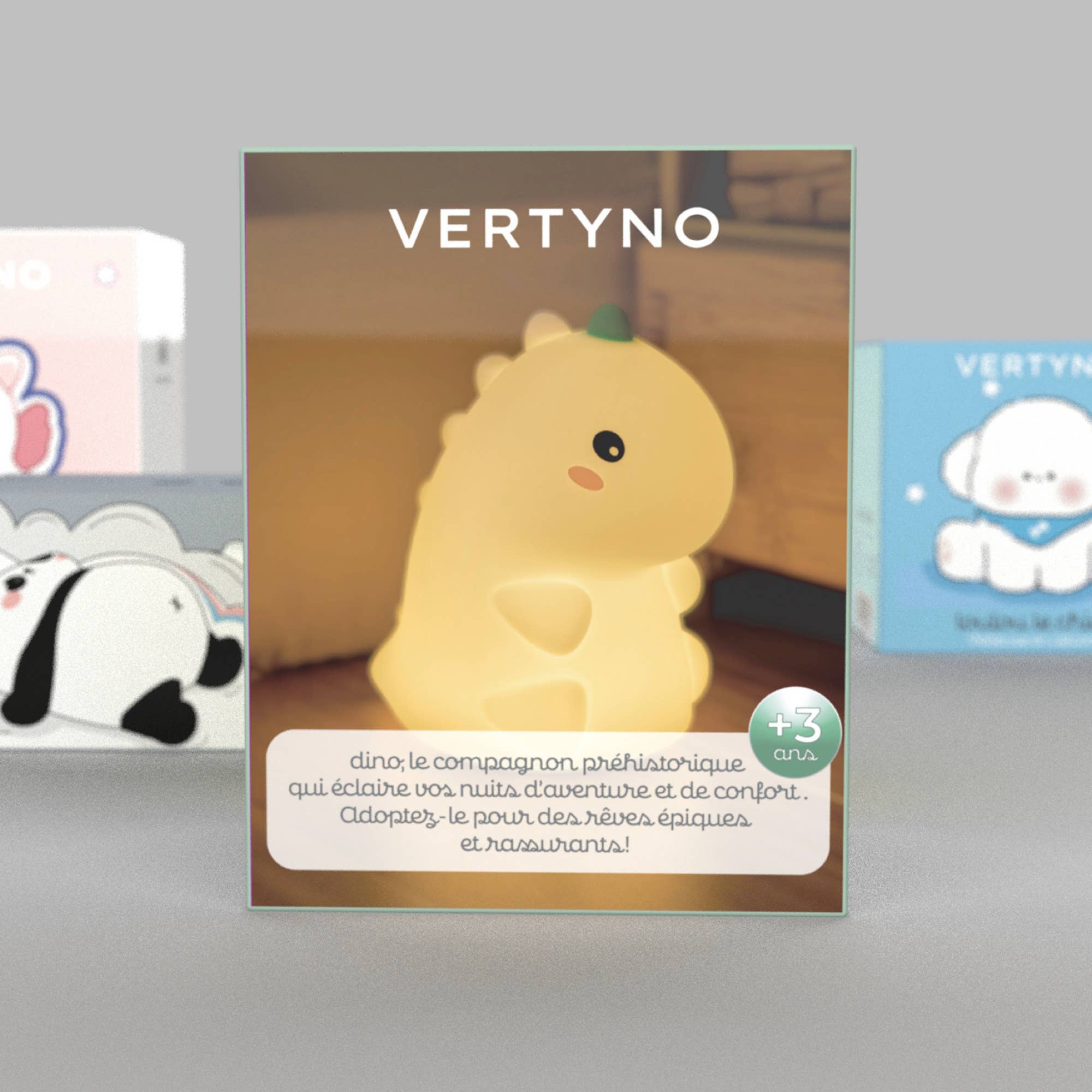 VERTYNO - Wholesale Night Light - Kids & Baby - Dinosaur LED Night Light Silicone Child – Dino by VERTYNO1