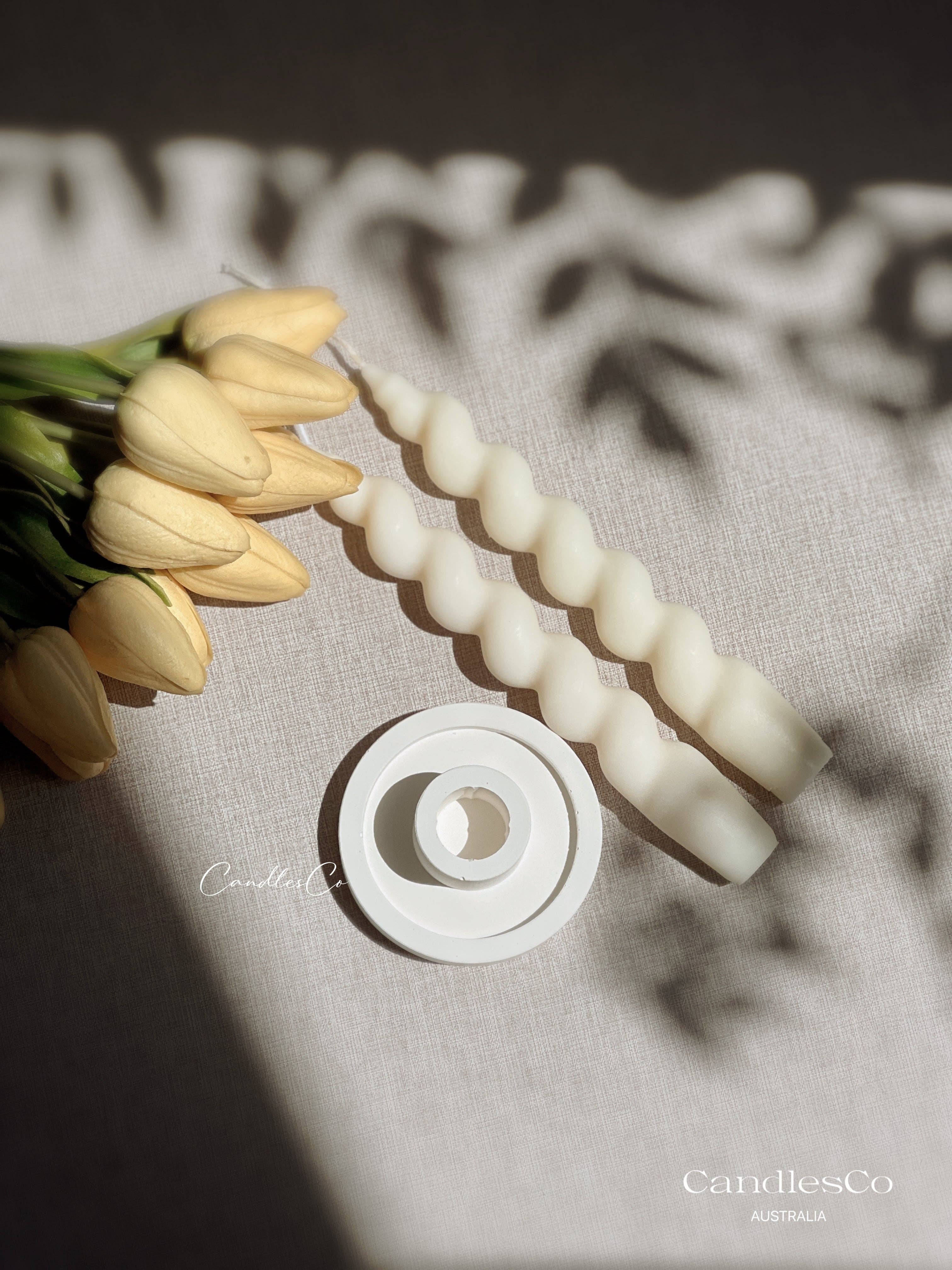 CandlesCo Australia - Wholesale Candle holder - Round Candlestick Holder3