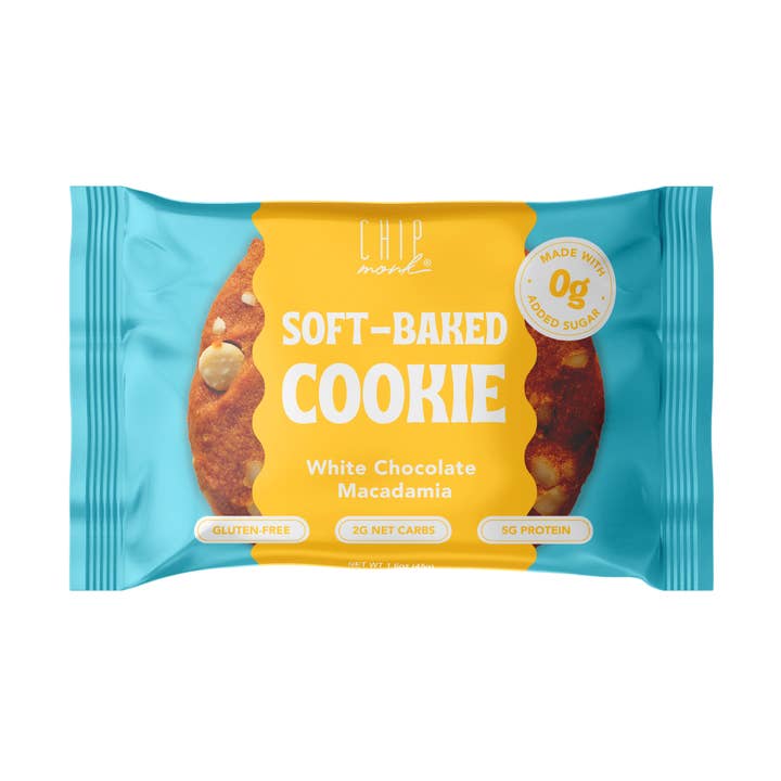 Biscuit Keto au Chocolat Blanc Macadamia pour la vente par ChipMonk Baking