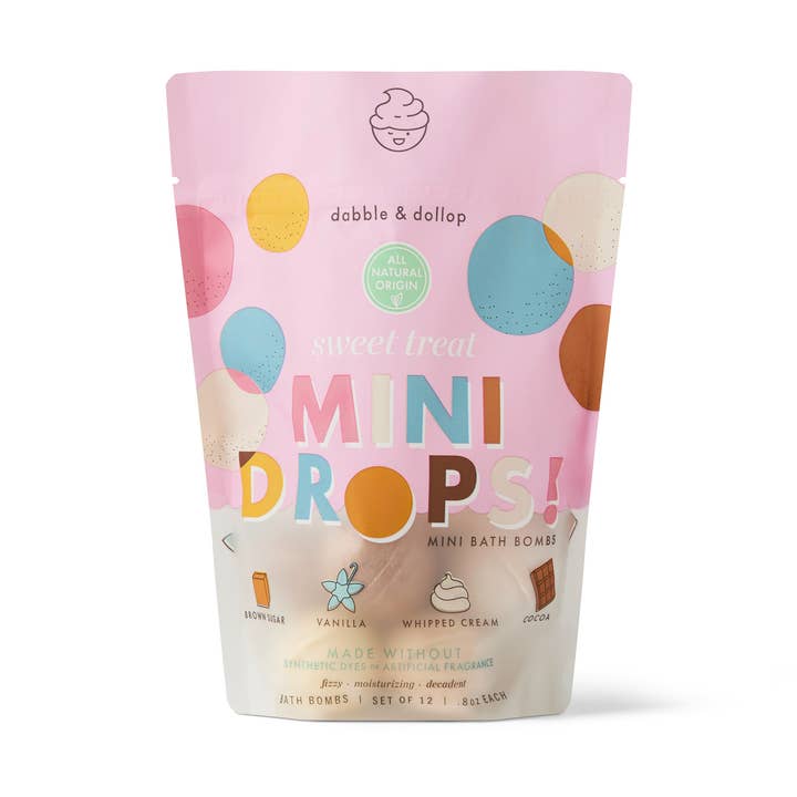 Mini Drops® Bombes de Bain - Douce Friandise pour la vente par Dabble & Dollop®