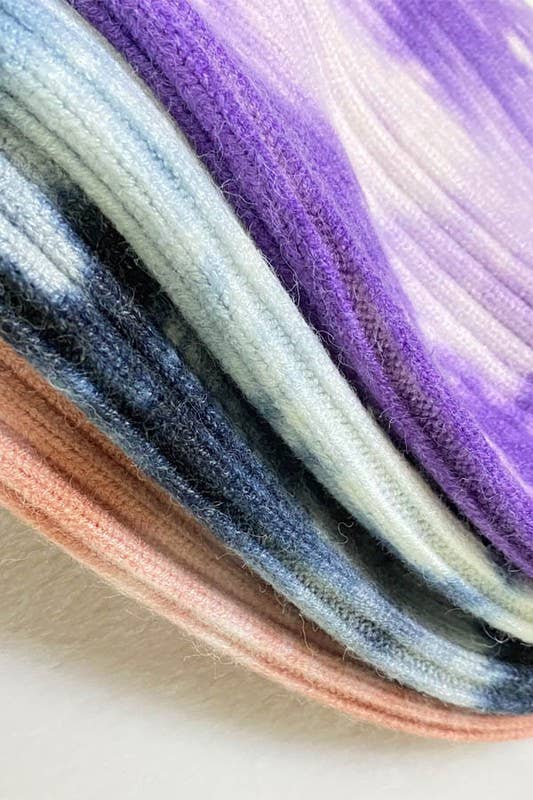 Suzie Q USA - Wholesale Beanie - Women's -  Women Tie-dye Beanie - Double Layer for Cold Weather4