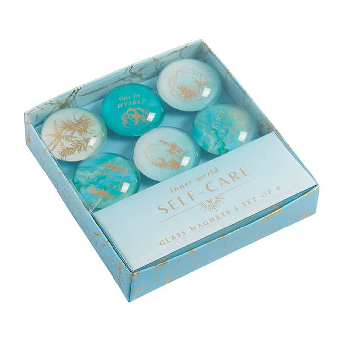 Self-Care Glass Magnet Set (Set of 6) for wholesale by Insight Editions - #1 Pop Culture Publisher