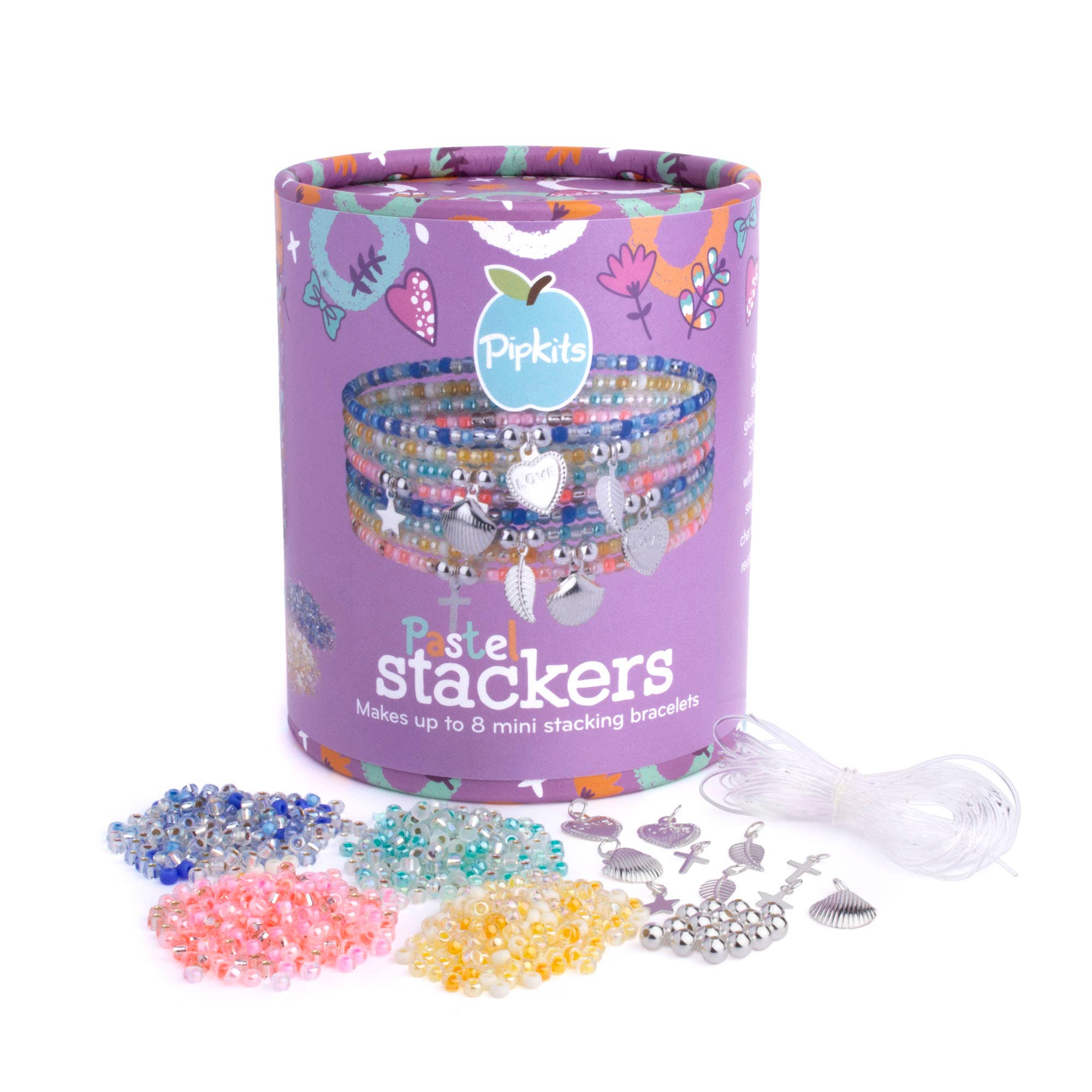 Pipkits - Vente Kit de fabrication de bijoux – enfant - Bracelet Pipkit Stackers Pastel0