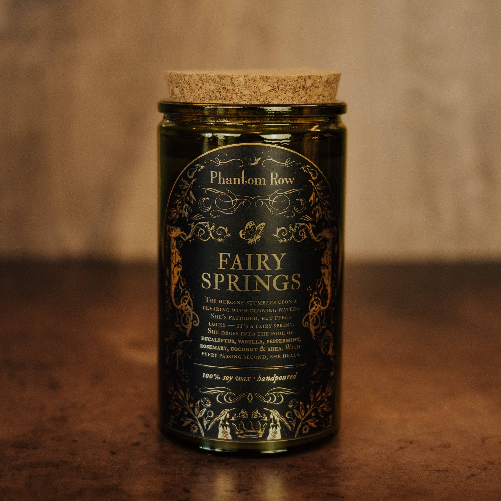 Phantom Row - Wholesale Jar/Filled Candle - Fairy Springs | Literary & Gothic-Inspired Jar Candle0
