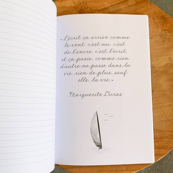 Bleu Coquille - Wholesale Notebook - Stationery Notebook A5 - Papillons 🦋
