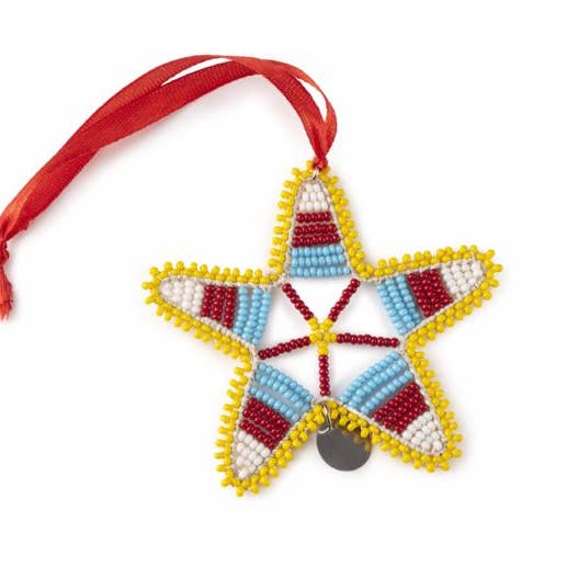 BeadWORKS – Ornamento por atacado – Ornamentos de férias - estrela