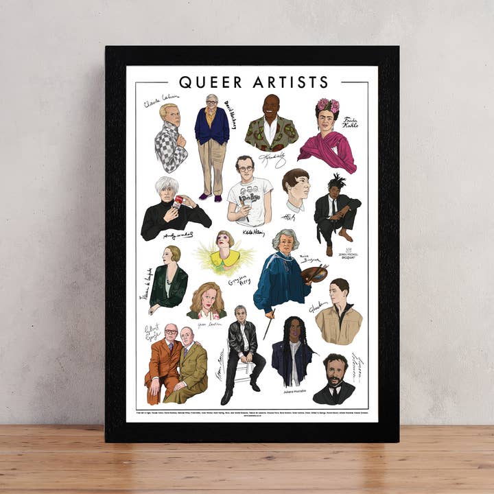 Bookishly (US Duties Paid) - Wholesale Poster - Queer Artists Poster2