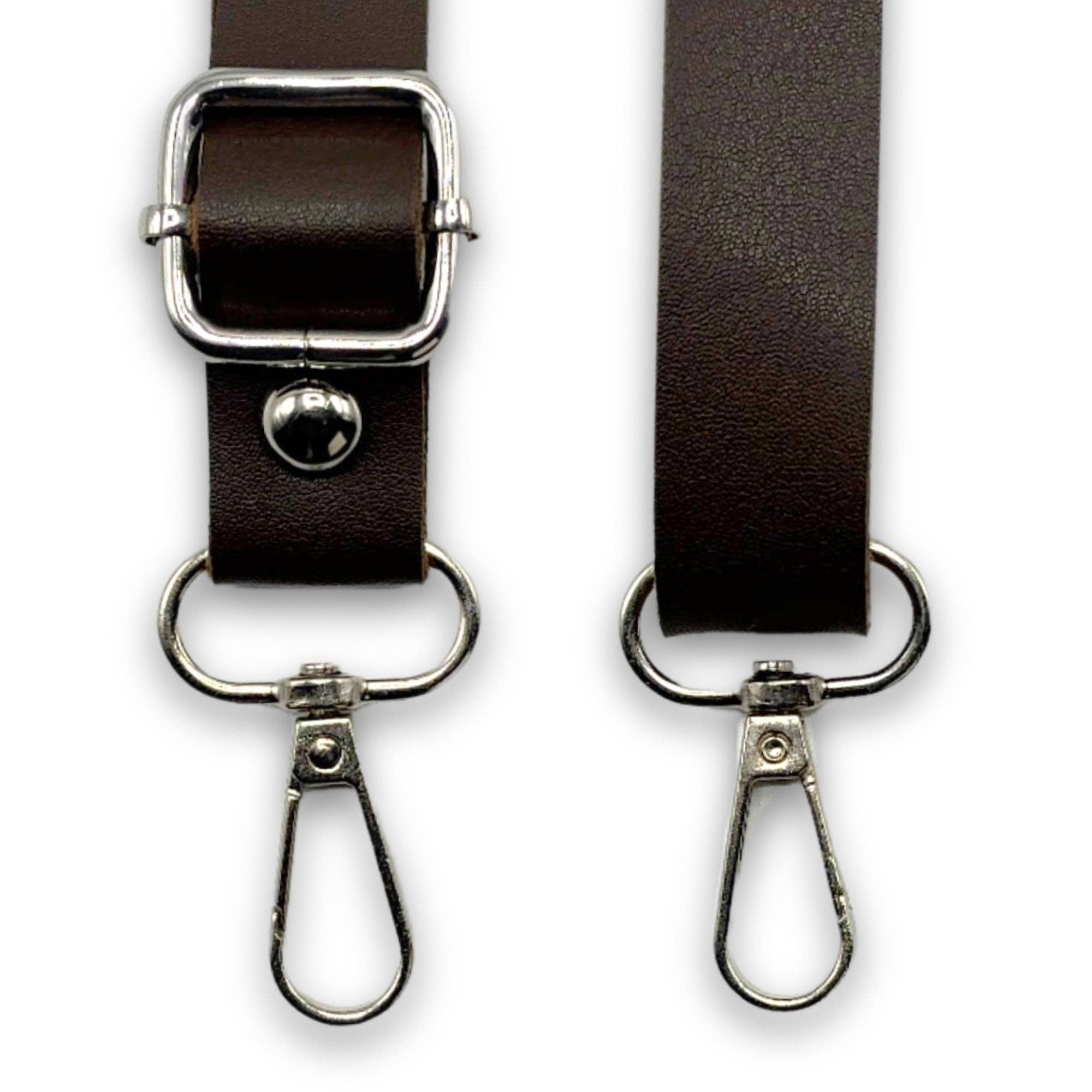 Sensy – Großhandel Schulterriemen – Unisex – PU-Leder verstellbarer Taschenriemen (65 cm bis 135 cm)8