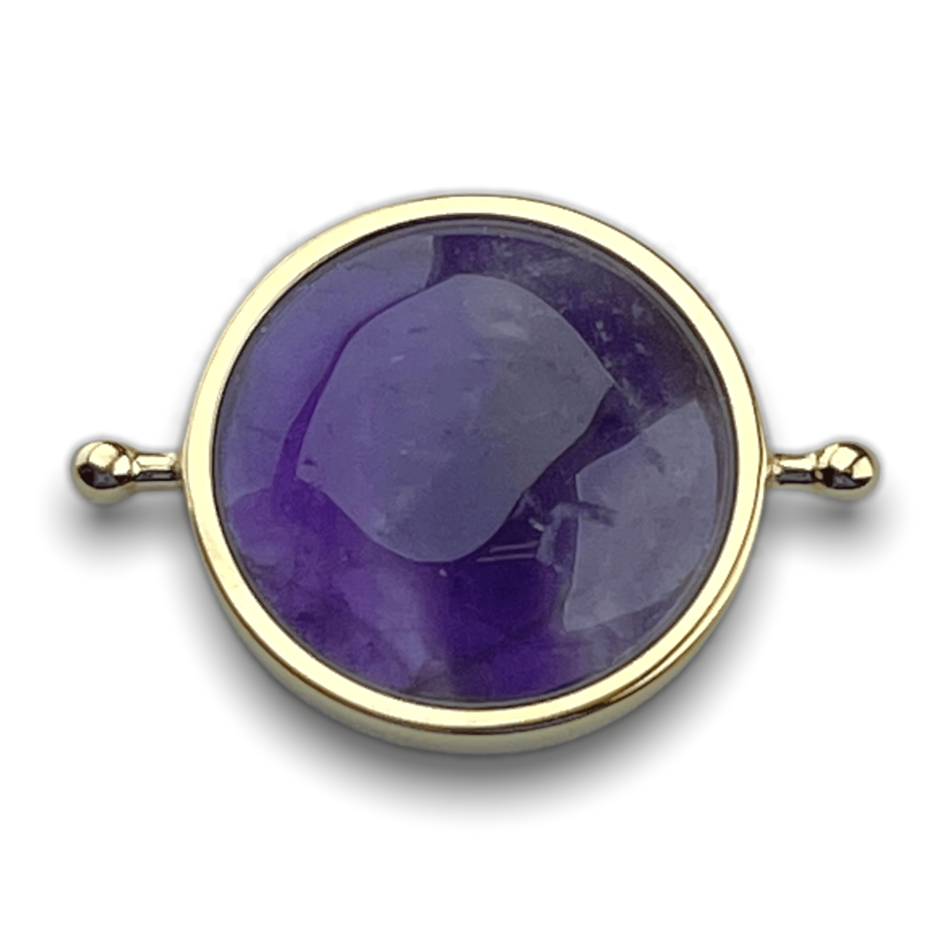 CONQUERing - Vendita all'ingrosso Anelli con pietra singola/solitario - Elemento in cristallo ametista2