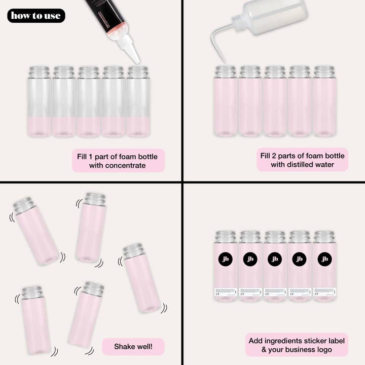 JB LASHES - Wholesale Facial Wash - Men's - Cloud Cleanse Lash Wash Concentrate