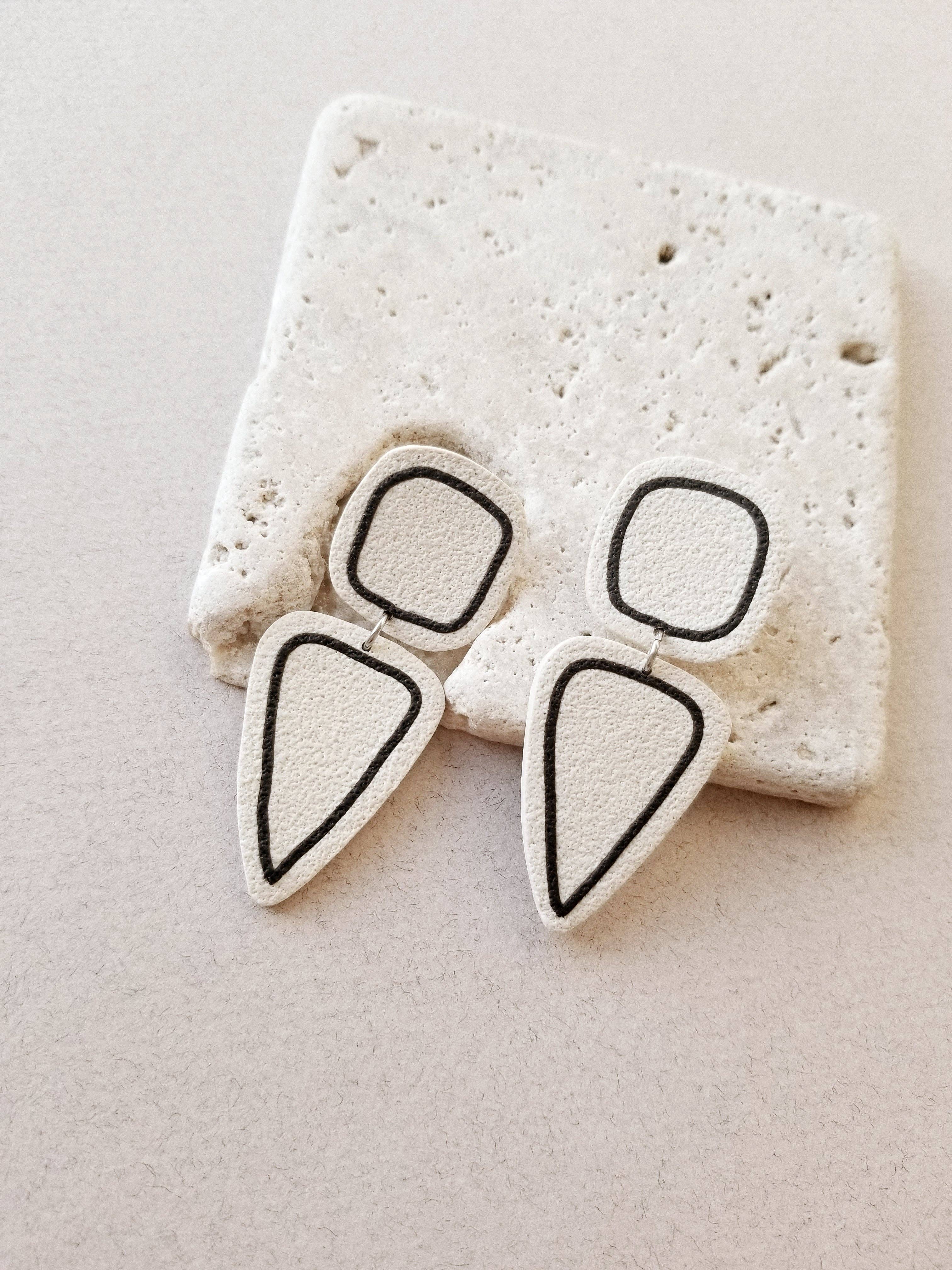 That Clay Girl Co. - Wholesale Dangle Earrings - Polymer Clay Earrings | Textured Earrings | Organic Earrings8