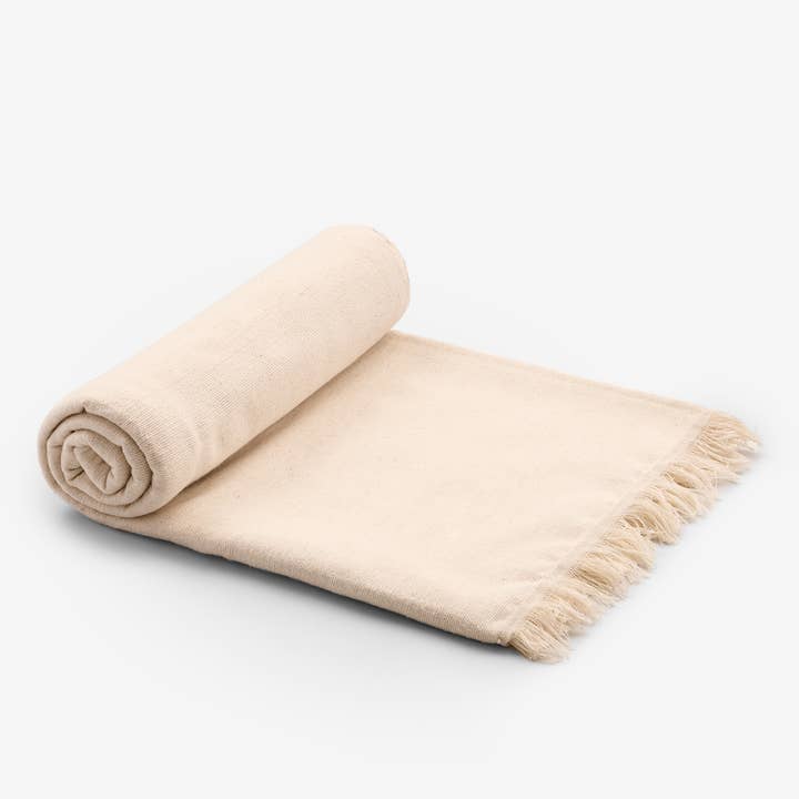 Yogamatters - Wholesale Yoga Blanket - Organic Cotton Chambray Yoga Blanket11