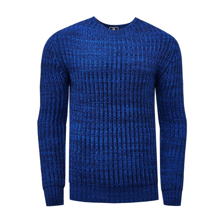 Oversized Neon Grovstrik Pullover 13392 for engroshandel hos Rusty Neal