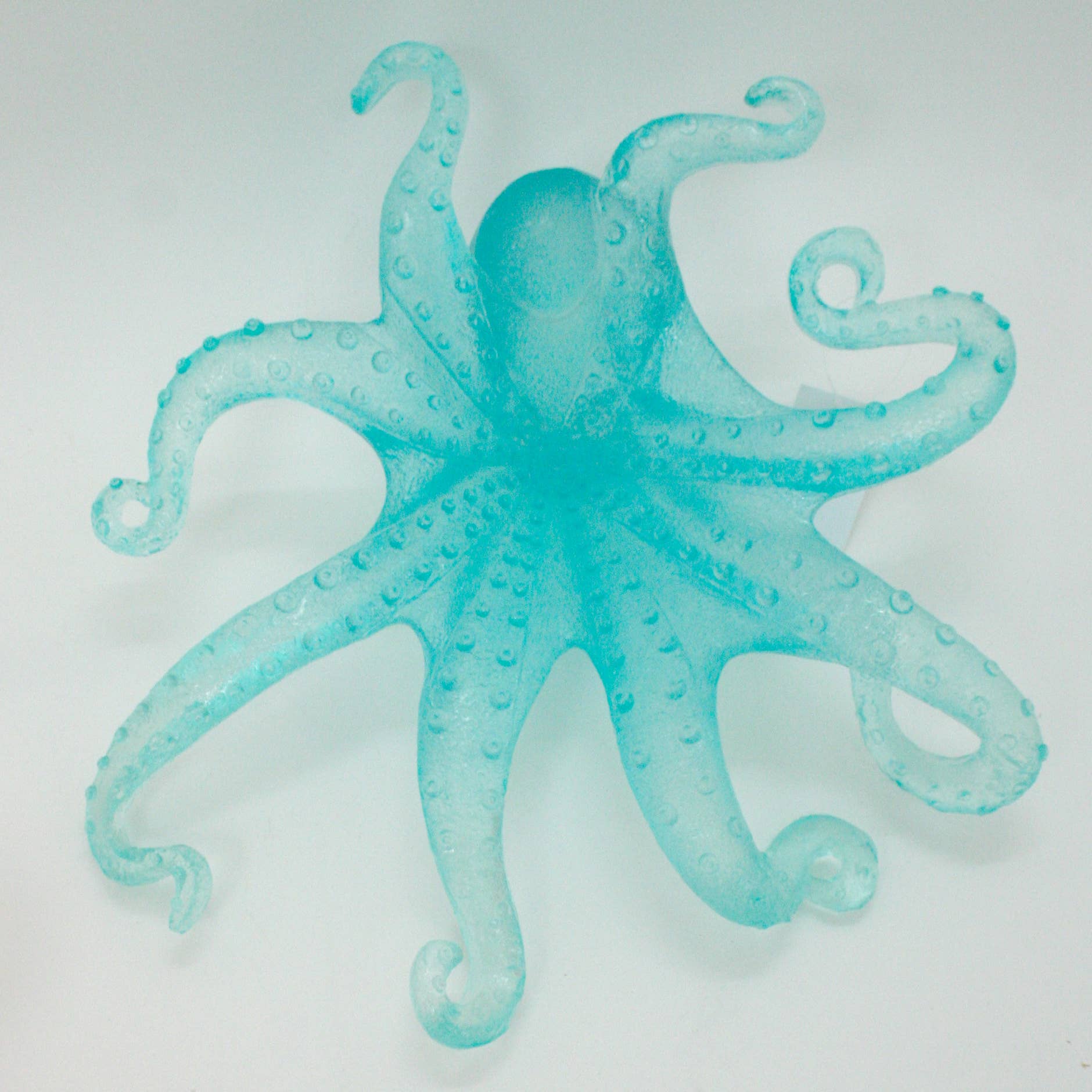 Modern Coastal by Contrast Inc. - Wholesale Decorative Tabletop Object - Extra Large Clear Octopus3