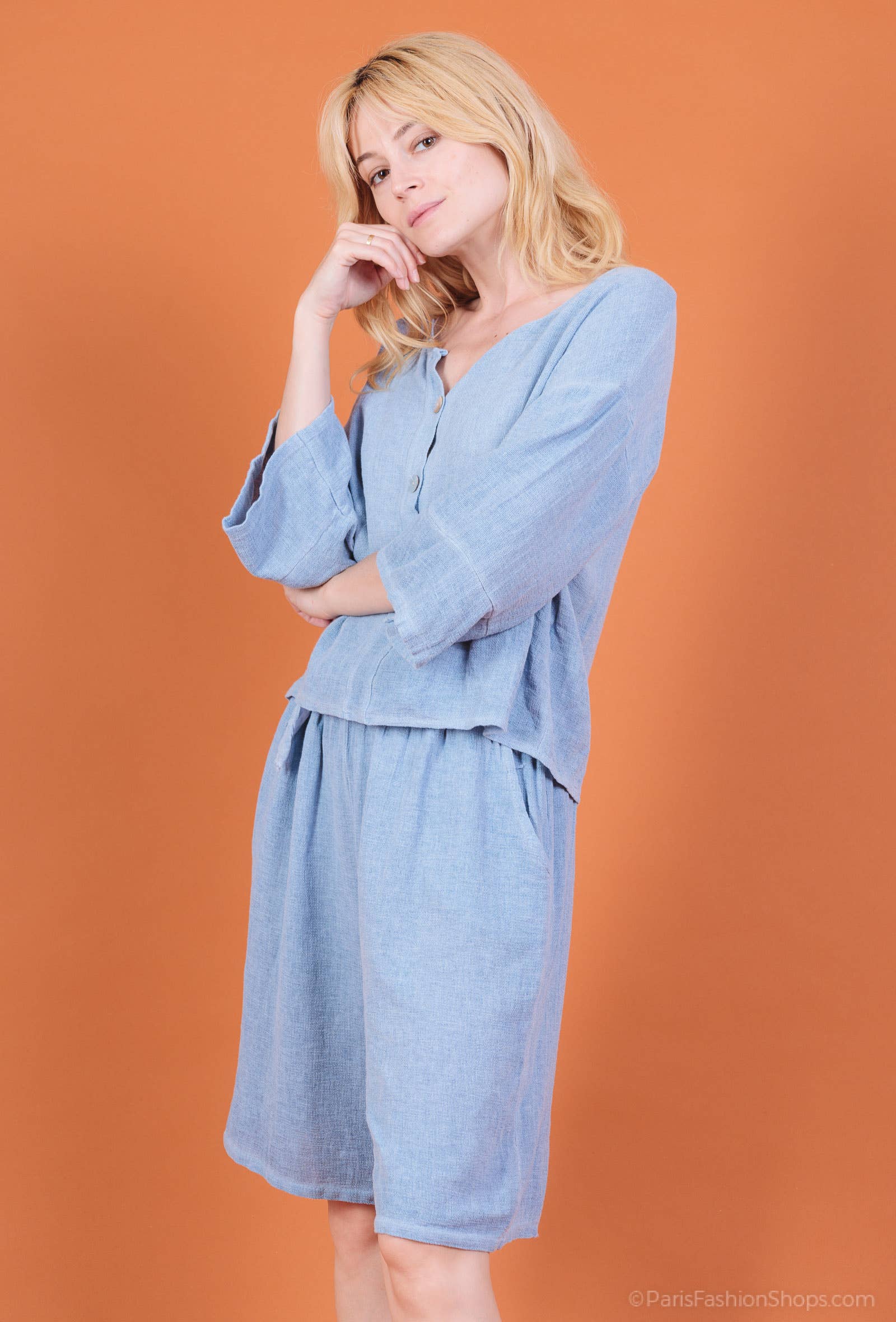 Shyloh – Engroshandel Bluse - Dame – Top knapper 1578127