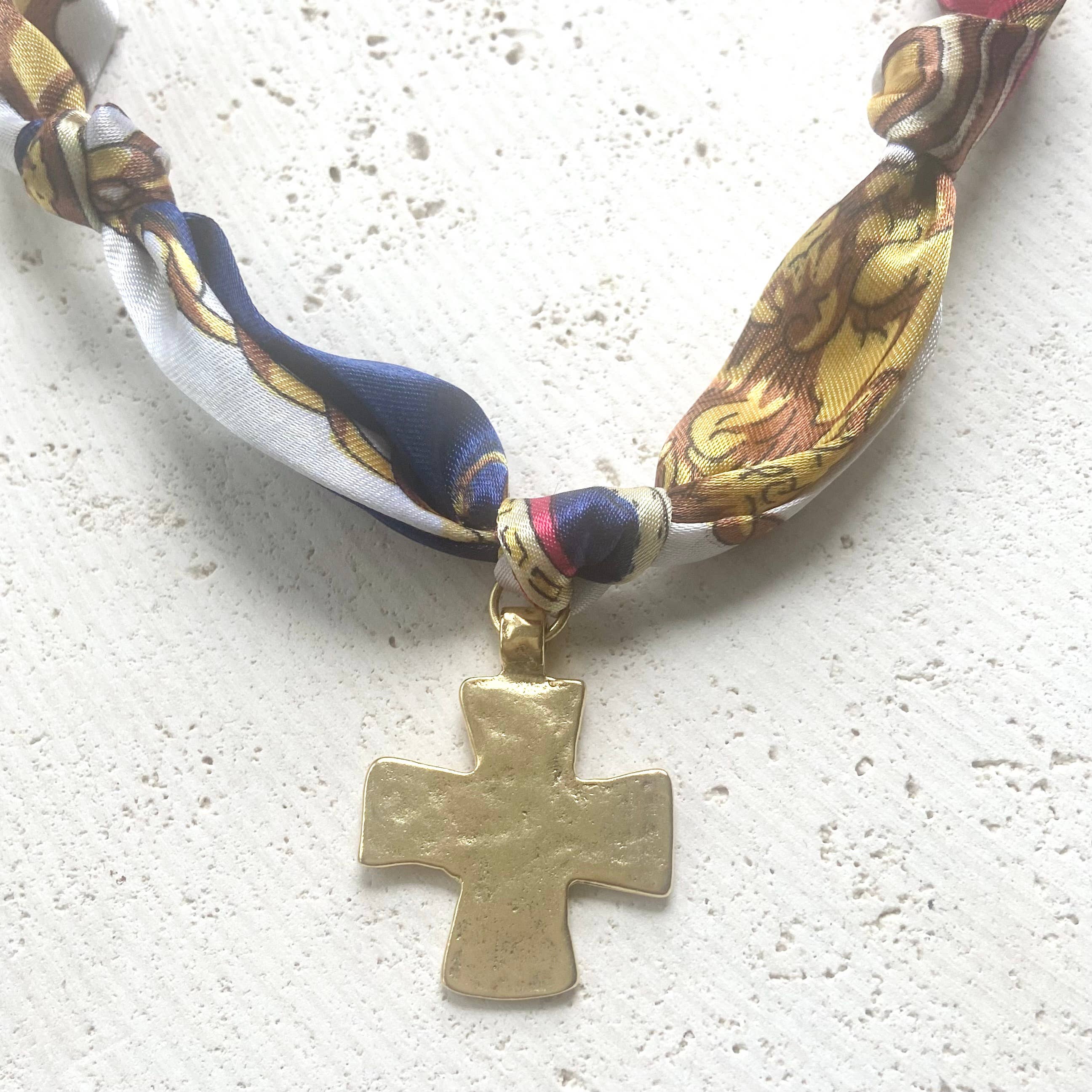 VB&CO Designs Handmade Jewelry - Wholesale Scarf - Women's - Viral scarf necklaces hammered trendy jewelry 0